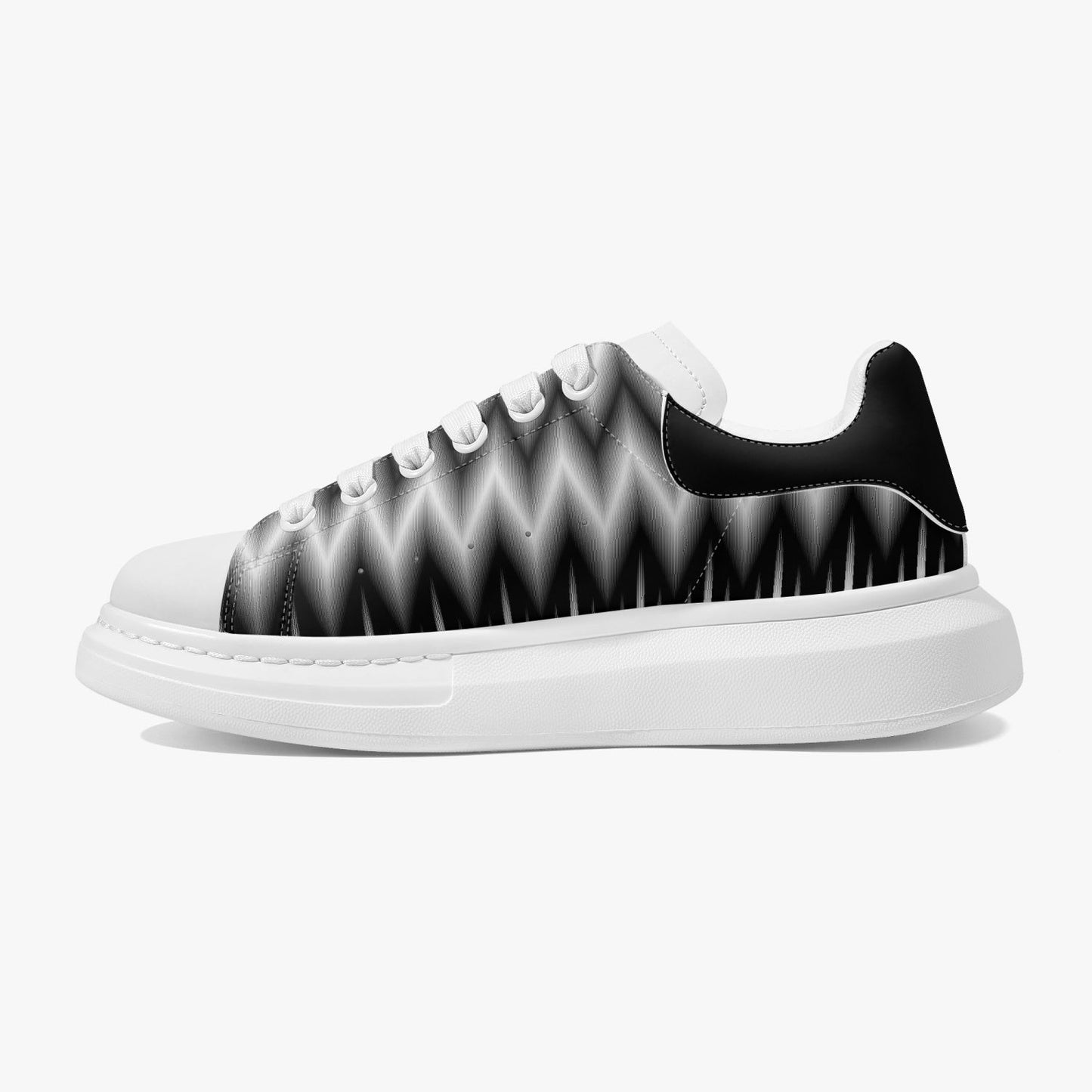 Aztec Leather Oversized Sneakers - Women