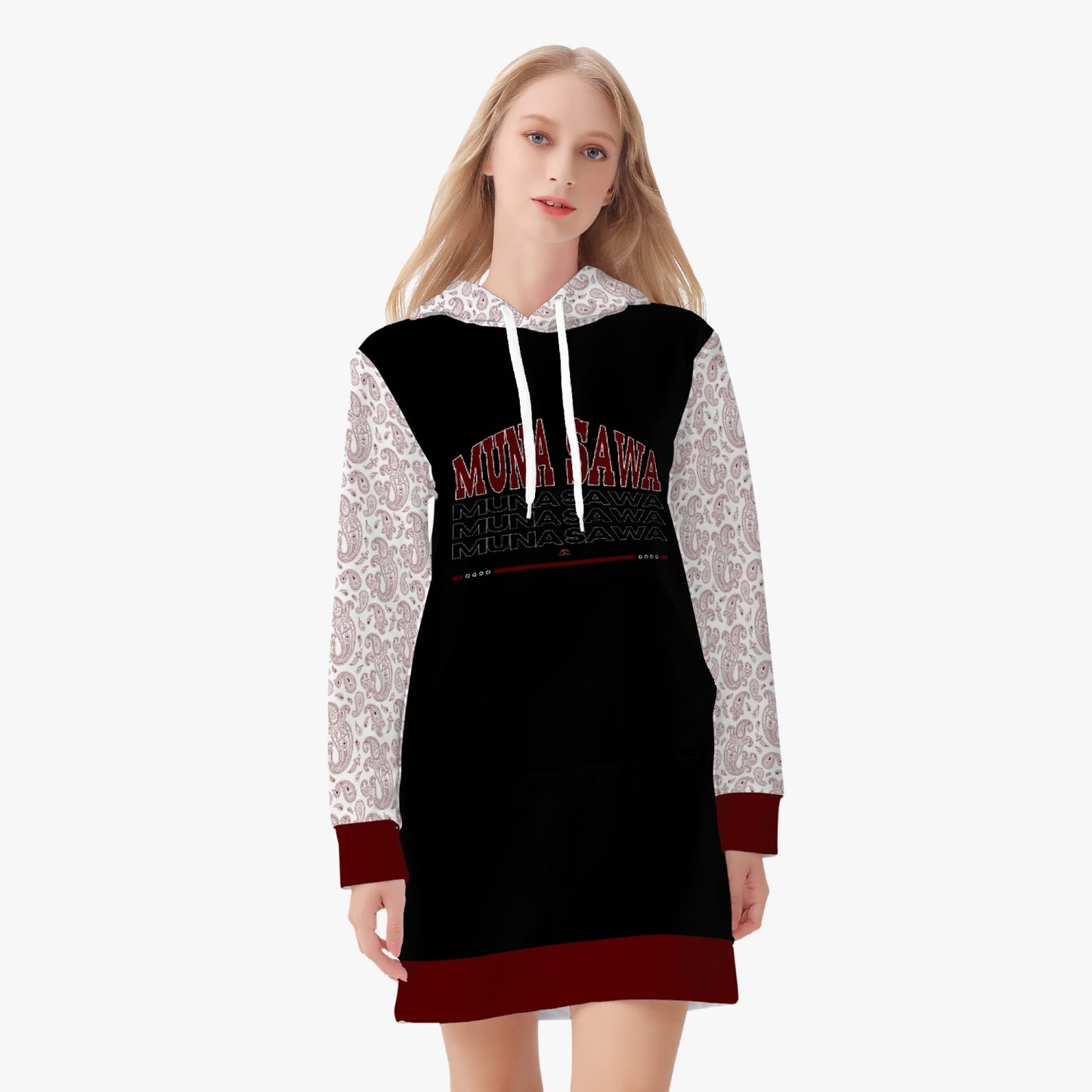 Muna Sawa Women's Hoodie Dress