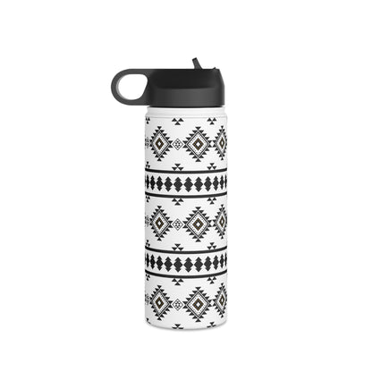 Afrotouch Stainless Steel Water Bottle, Standard Lid