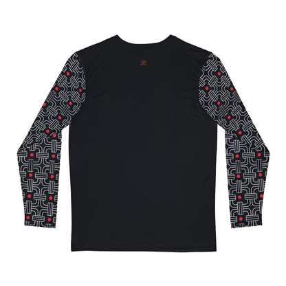 Toghu Men's Black/Red Long Sleeve Shirt