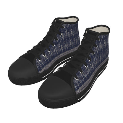 Men's Ndop Toghu Black Sole Canvas Shoes