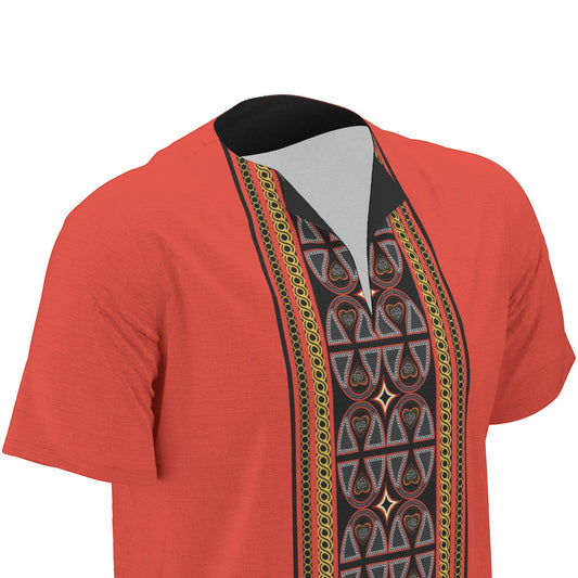 Toghu Dashiki Shirt - All Red