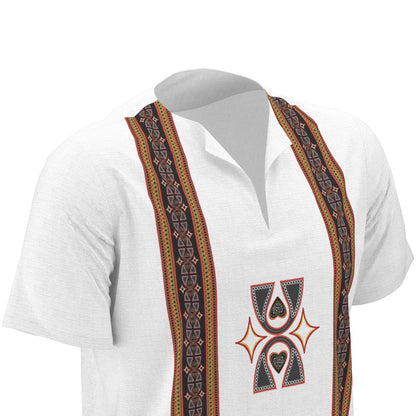 Men's Toghu Dashiki Shirt - White