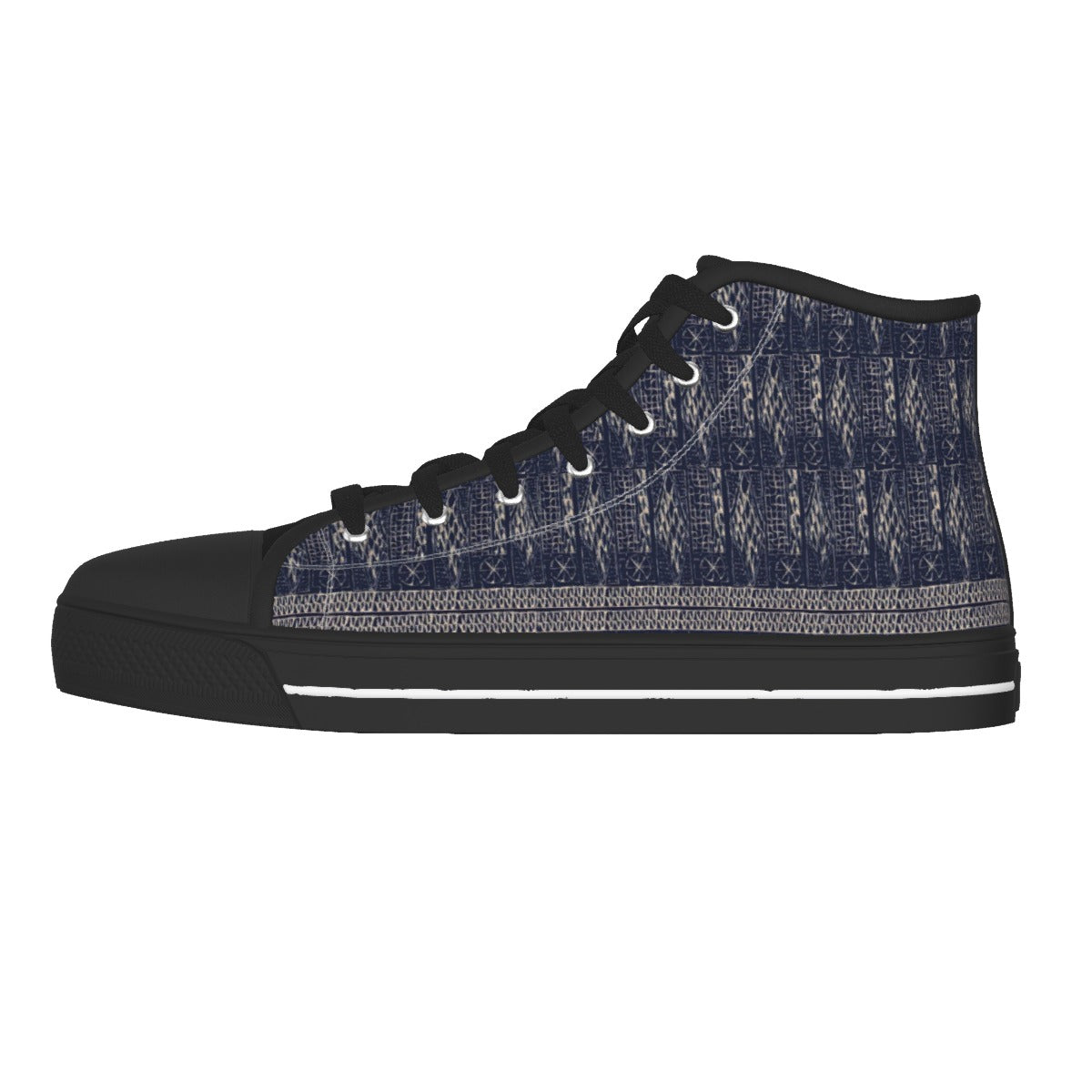 Men's Ndop Toghu Black Sole Canvas Shoes