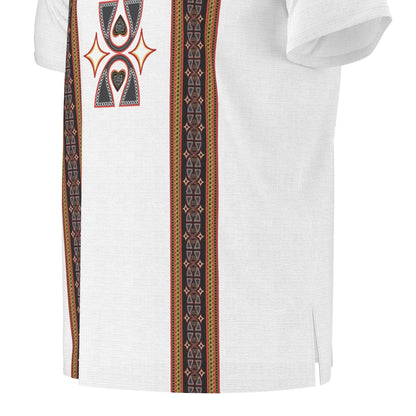 Men's Toghu Dashiki Shirt - White