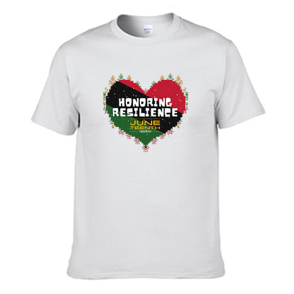 Juneteenth O-Neck T-Shirt 100% Cotton