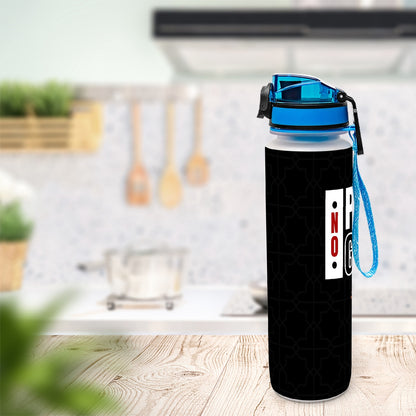 No Pain No Gain 32oz Water Tracker Bottle