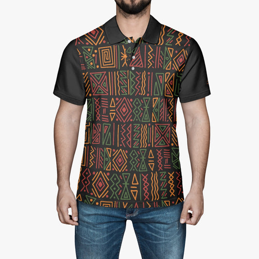 Tribal Clash Men Polo Shirt