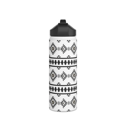 Afrotouch Stainless Steel Water Bottle, Standard Lid