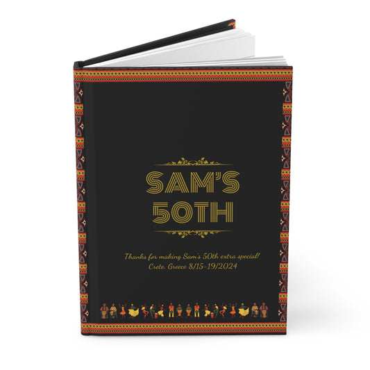 Sams 50th Hardcover Journal Matte - Gold