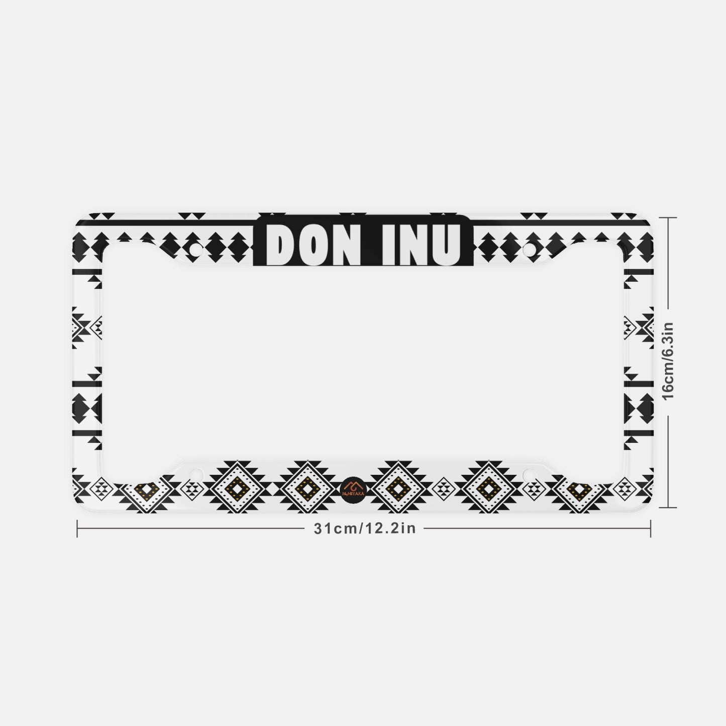 Don Inu License Plate Frame