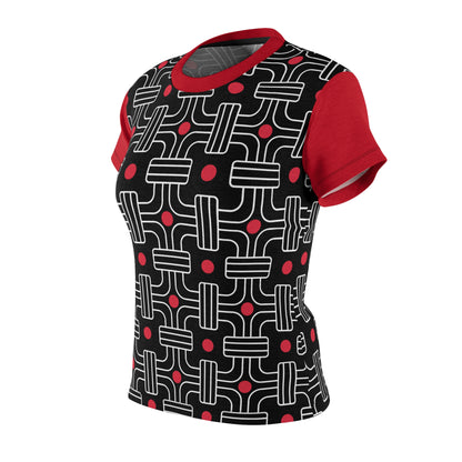 Women's Toghu Square Design Black/Red