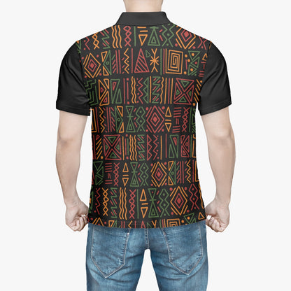 Tribal Clash Men Polo Shirt