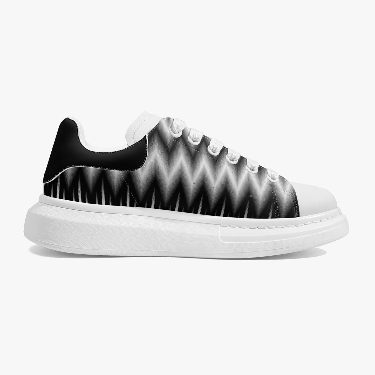 Aztec Leather Oversized Sneakers - Women