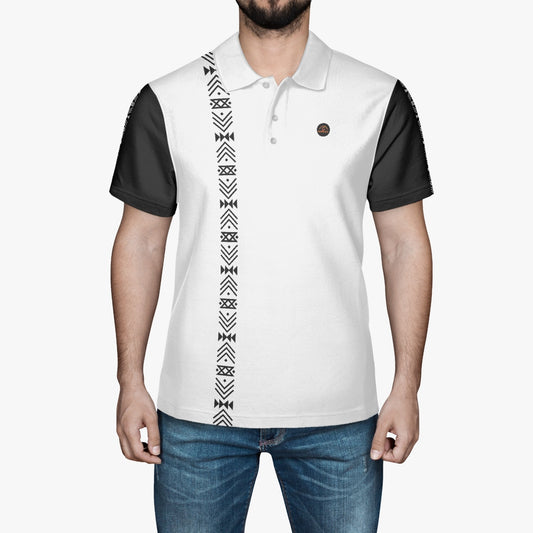 Aztec Line Men Polo Shirt