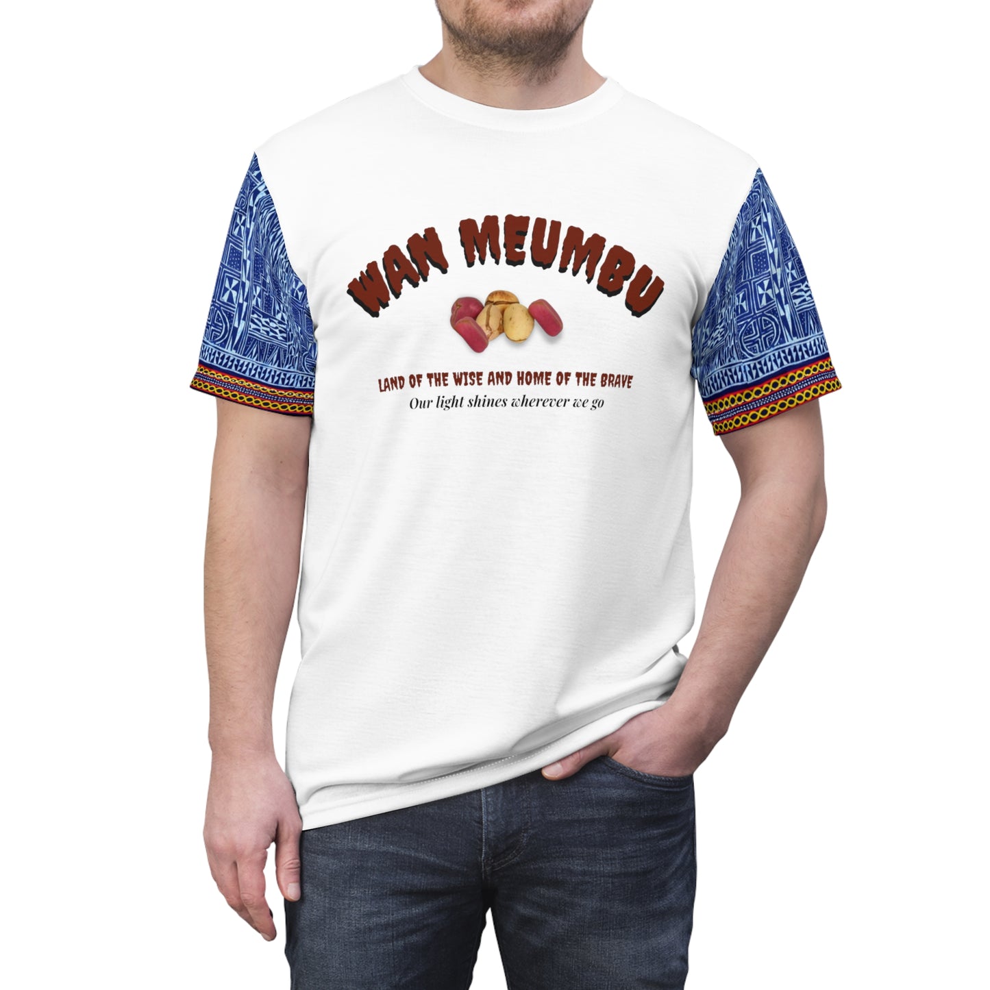 Wan Meumbu Men's Tee (Blue)