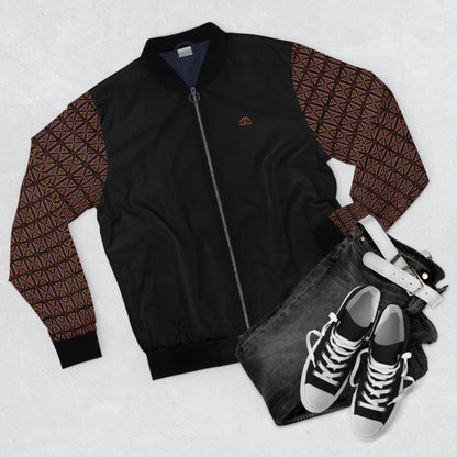 Men's Togho Squares Bomber Jacket