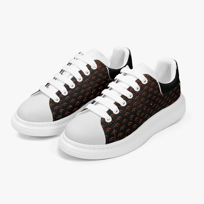 MyMIYAKA Branded Leather Oversized Sneakers