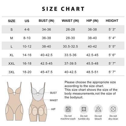 Colombianas Deep V Hip Pads Padded Shapewear