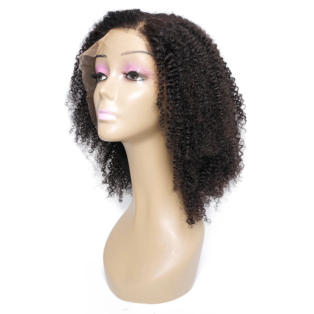 13x4 Kinky Curly Lace Front Human Hair Wig