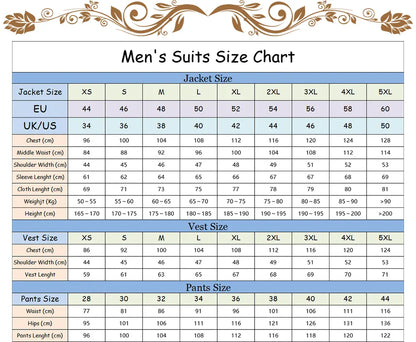 Luxury Latest Designs Plaid Rim Stage Men Suit Stand Collar Men's Wedding Tuxedo Costume 3 Pieces - Brown