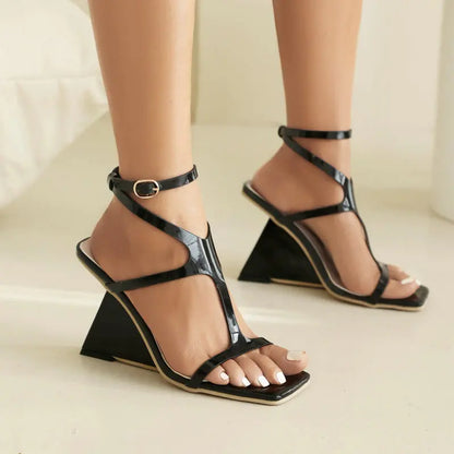 New Open Toe Sexy Cross-strap  Party High Heels Gladiator Sandals