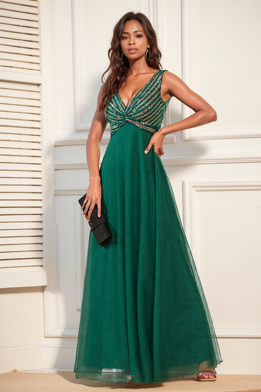 Sexy Maxi Sequin Long Evening Dress