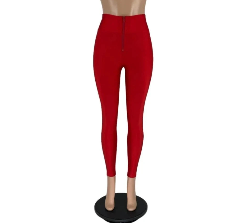 High Waisted Elasticity Legging Pant