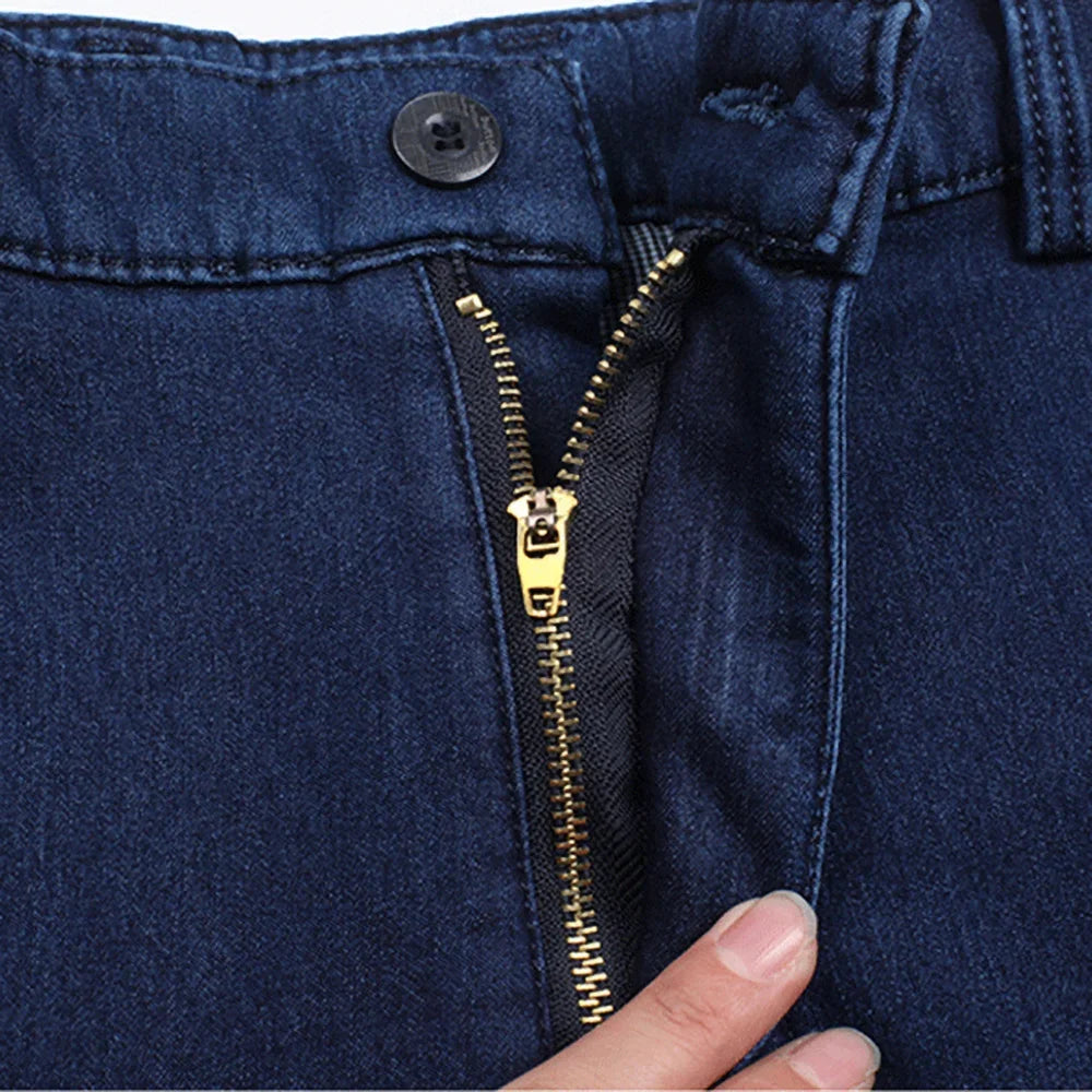 Classic Fleece Cotton Quality Long Jeans