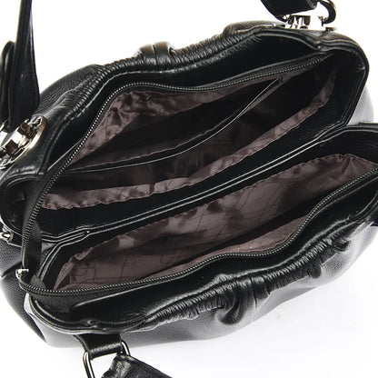 3 Layers Luxury Pleated Shoulder Bag