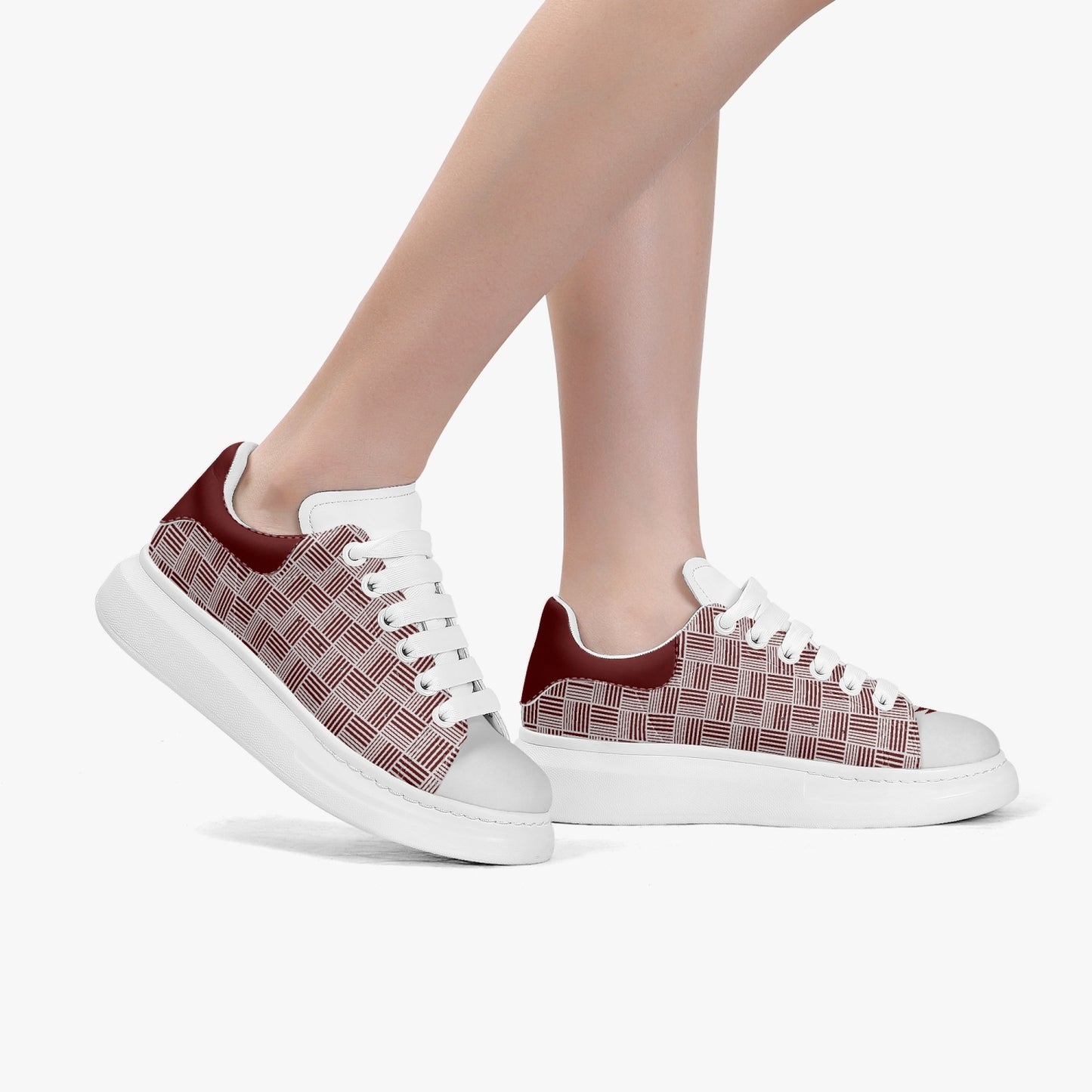 Samo Leather Oversized Sneakers - Women