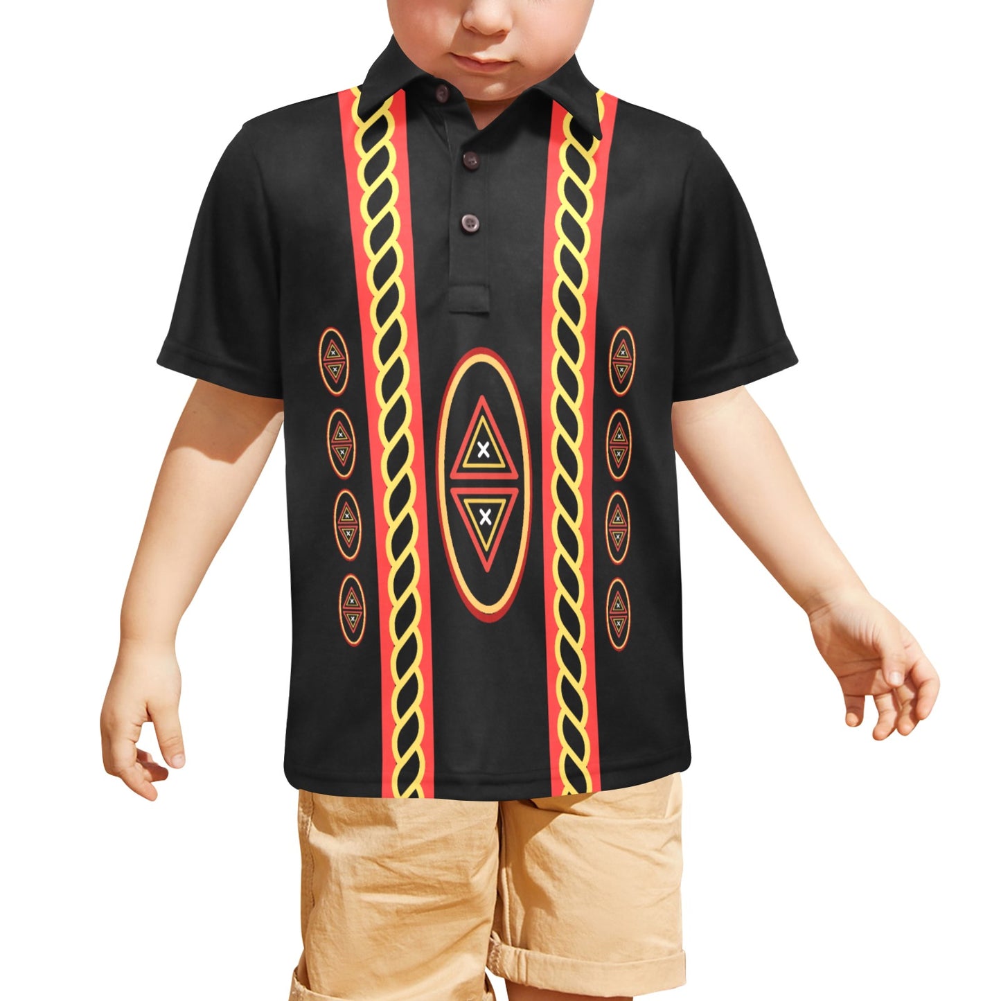 Toghu Ribbon Little Boys' Polo Shirt