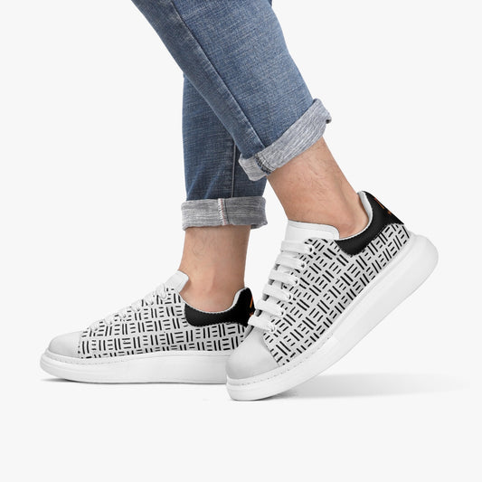 Seamless Pattern Oversized Sneakers - Men