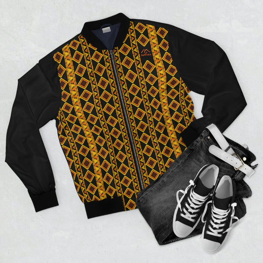 Kente Afritude Bomber Jacket