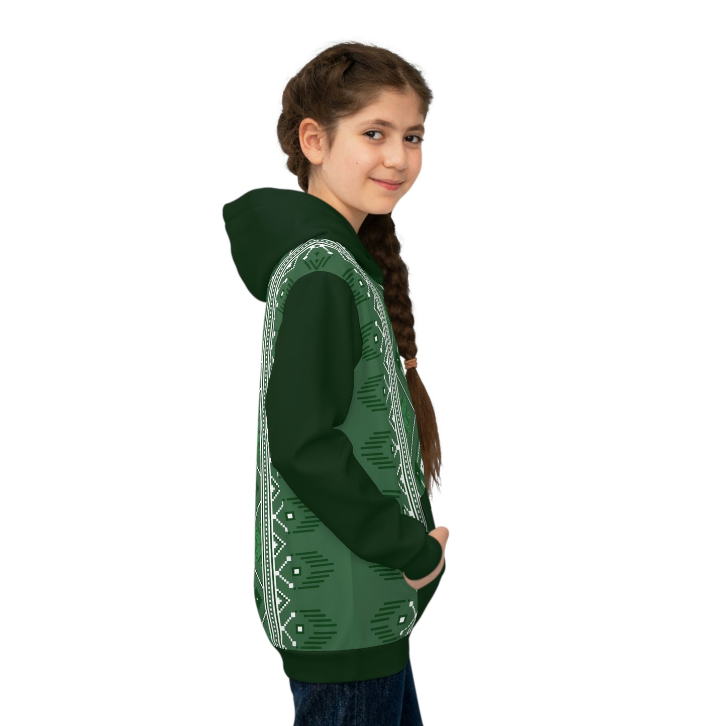 Heritage Children's Hoodie Green