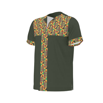 African Kente Dashiki Shirt