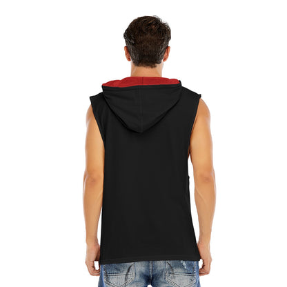 Never Give Up Sleeveless Pullover Hoodie