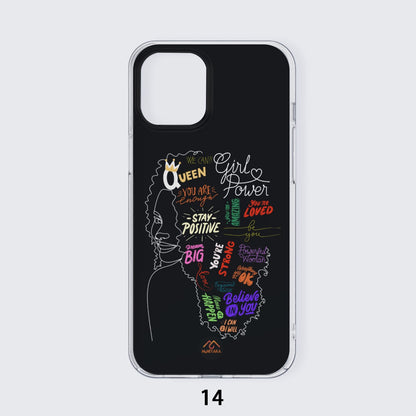 iPhone 14 15 Series Mobile Phone Case Affirmations TPU