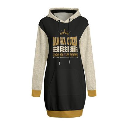 Bangwa Queen Women's Long Hoodie