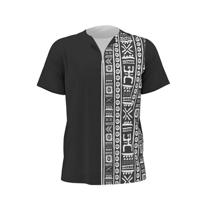 African Dashiki Shirt - Black