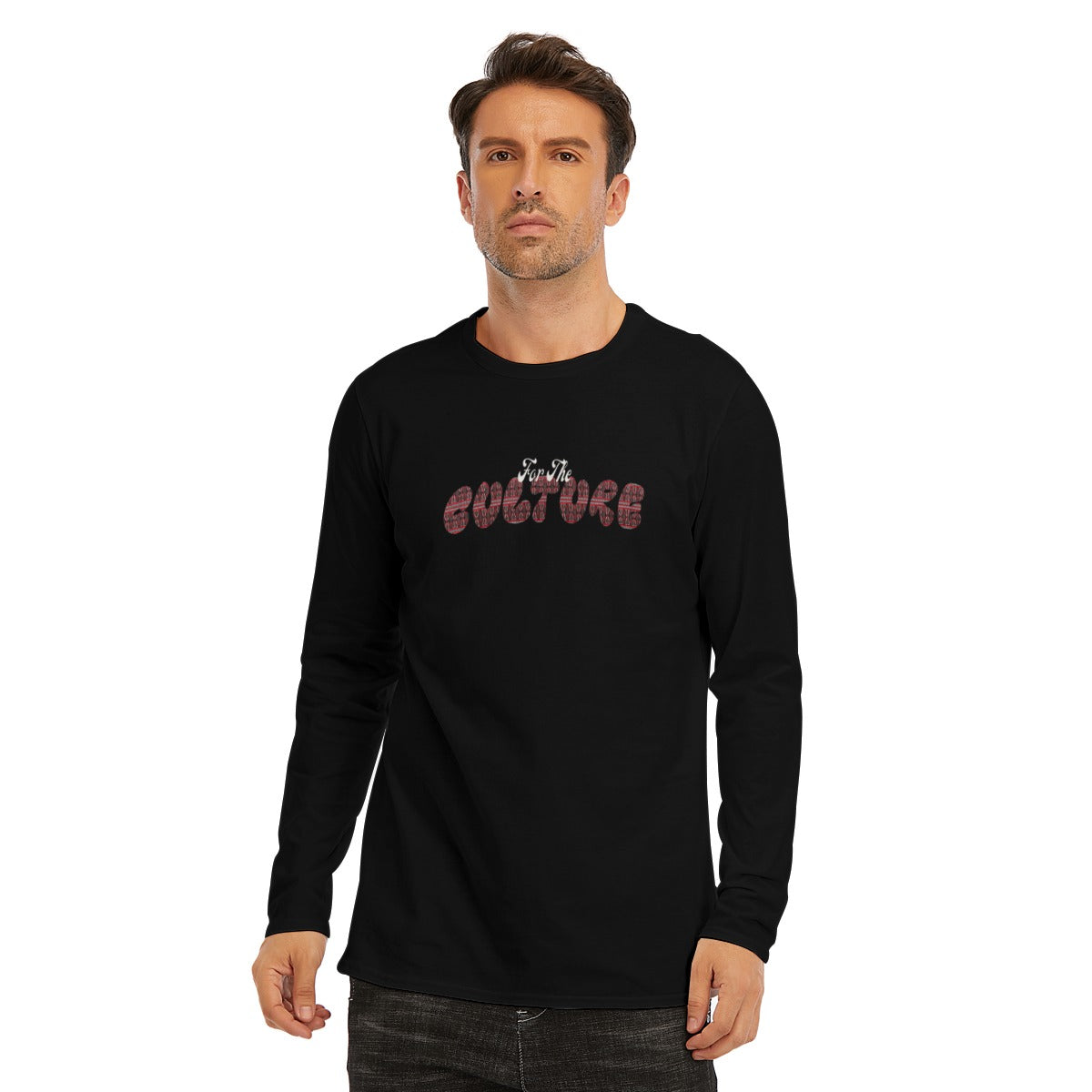 For The Culture Toghu Long Sleeve Cotton T-Shirt