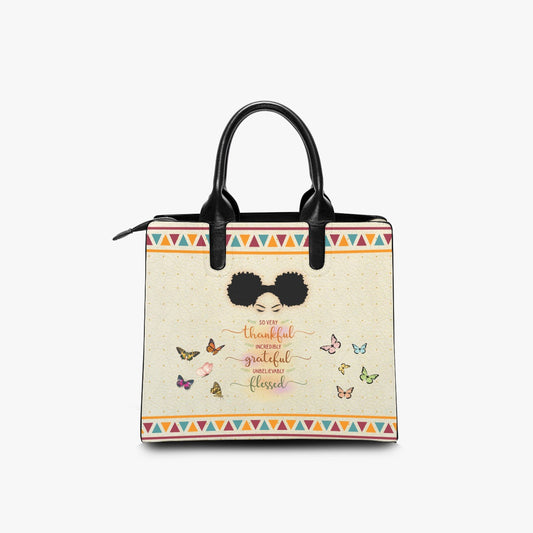 BLESSED - Fashion Square Tote Bag