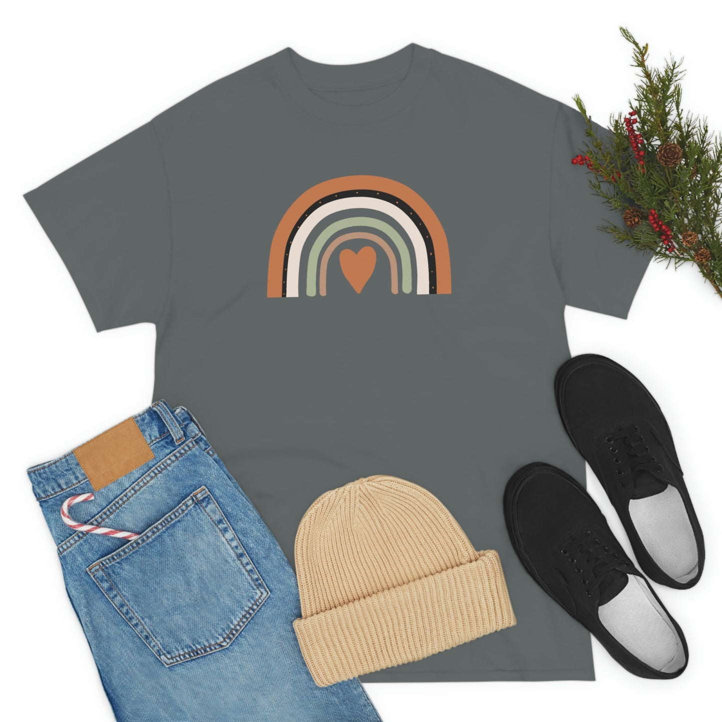 Rainbow Love Heavy Cotton Tee