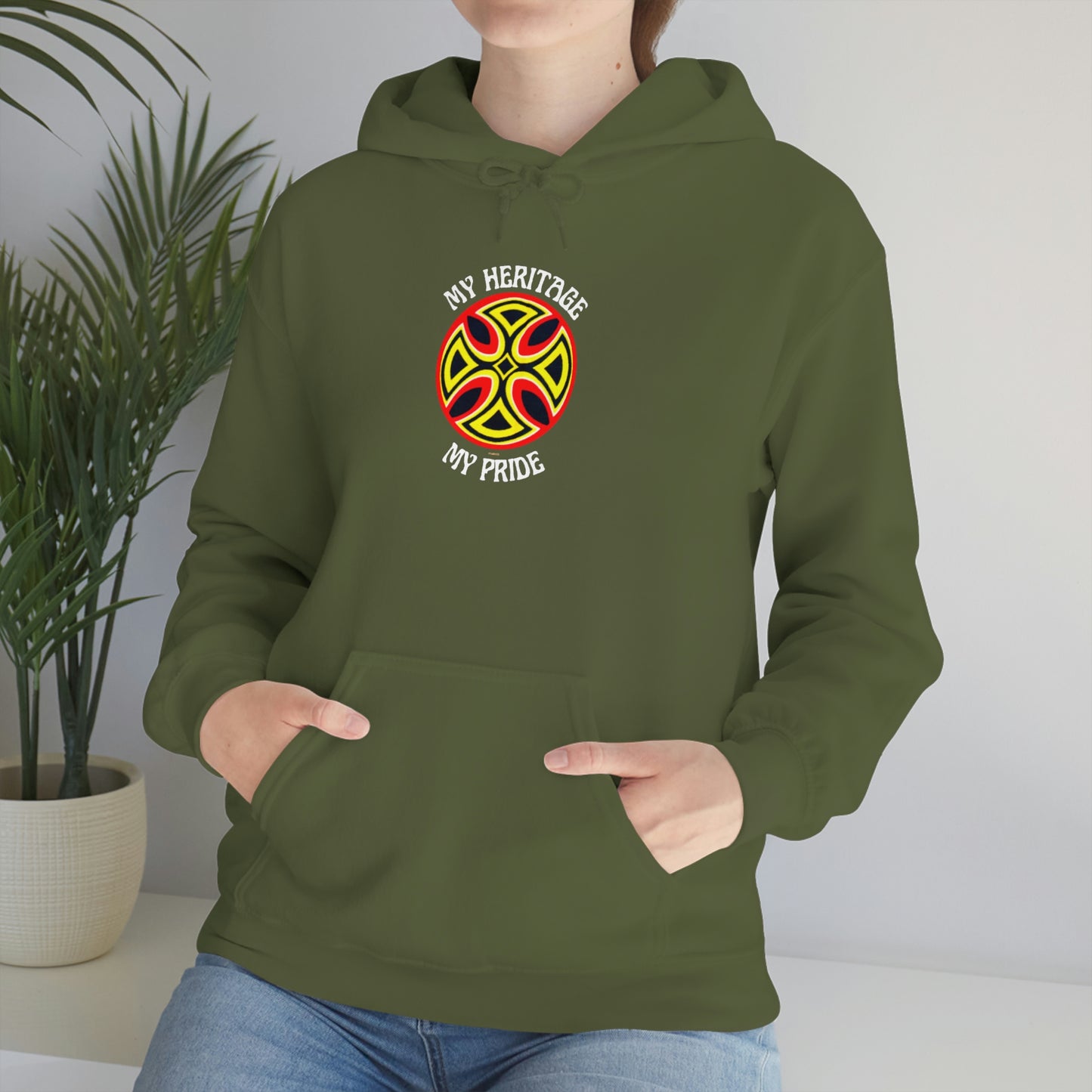 My Heritage My Pride Heavy Blend Hooded Sweatshirt