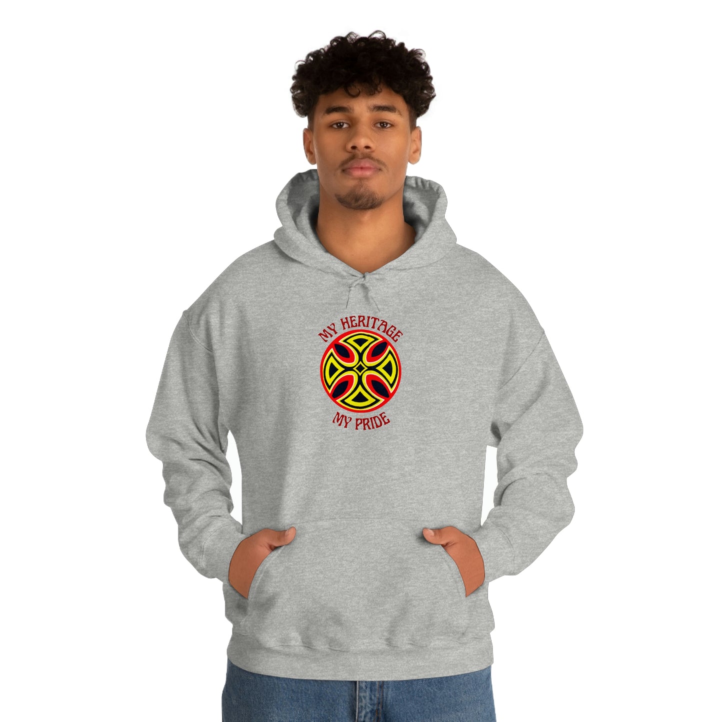 My Heritage My Pride Heavy Blend Hooded Sweatshirt