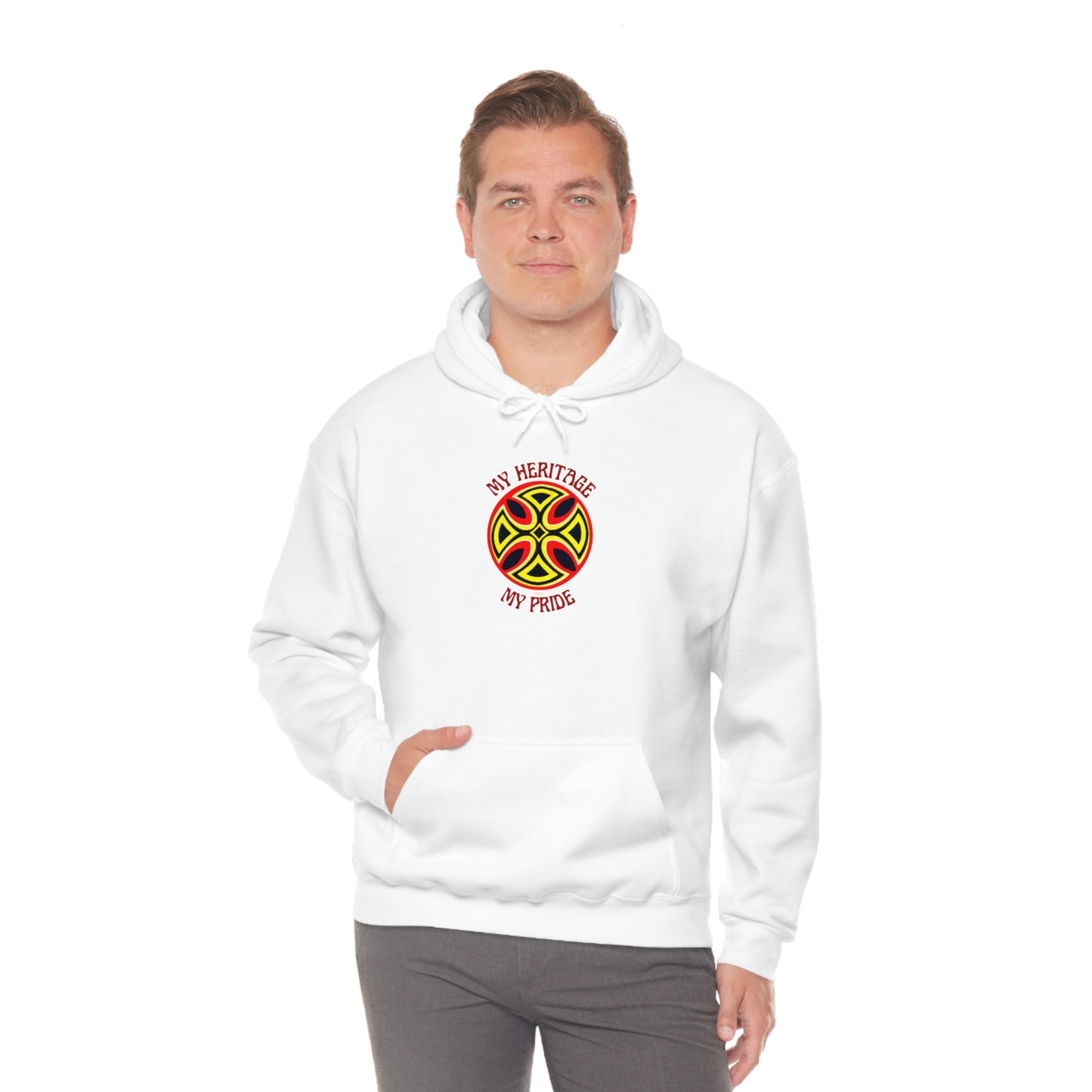 My Heritage My Pride Heavy Blend Hooded Sweatshirt