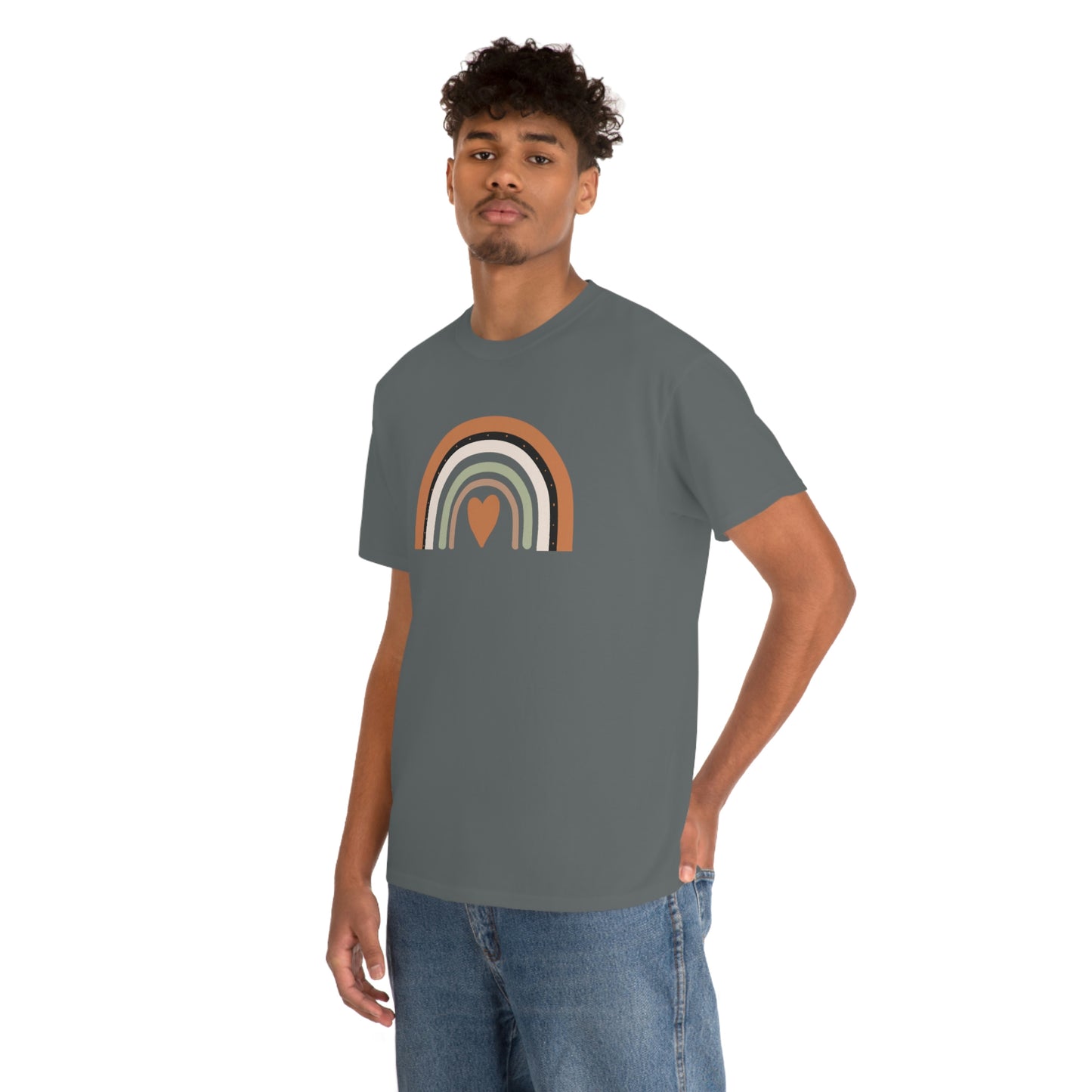 Rainbow Love Heavy Cotton Tee