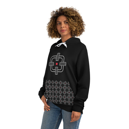 MyMIYAKA Afritude Squares Unisex Fashion Hoodie