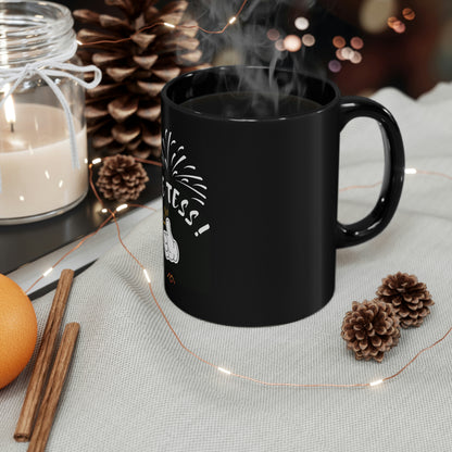 Life Tess 11oz Black Mug