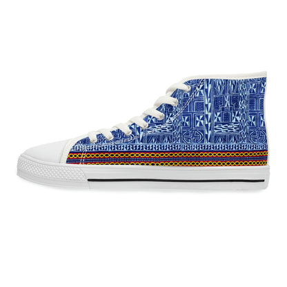 Women's 237 West Traditional Fabric High Top Sneakers